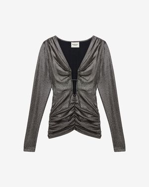 Isabel Marant Buffy Top - Grey