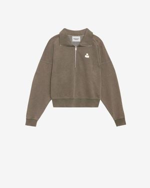 Isabel Marant Ross Sweatshirt - Brown