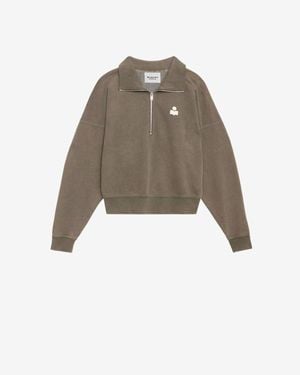 Isabel Marant Ross Sweatshirt - Brown