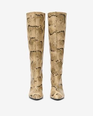Isabel Marant Jany High Boots - Metallic