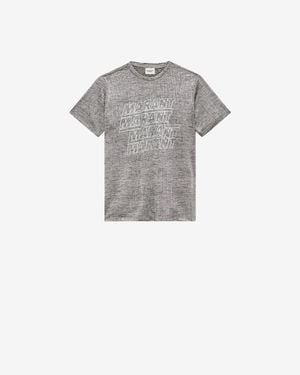 Isabel Marant Zoeline T-Shirt - Gray