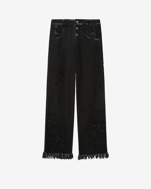 Isabel Marant Amia Trousers - Black