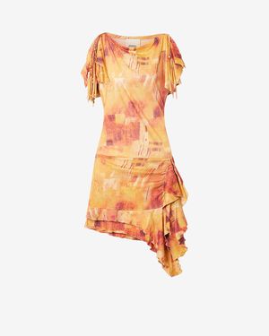Isabel Marant Janick Dress - Orange