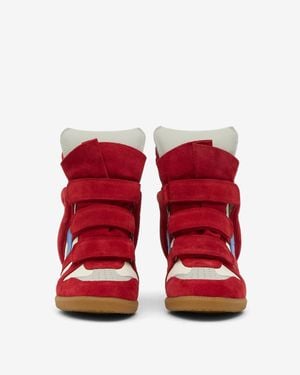 Isabel Marant Bekett Trainers - Red