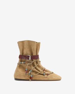 Isabel Marant Letiz Boots - Natural
