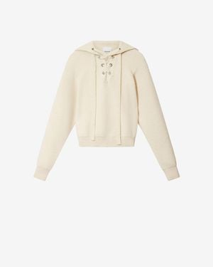 Isabel Marant Ydali Wool Sweater - White