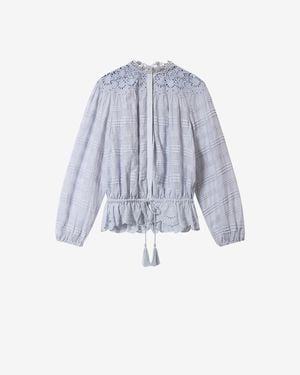 Isabel Marant Polly Top - Blue