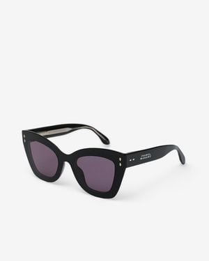 Isabel Marant Louny Cat-Eye Sunglasses - White
