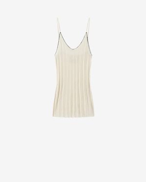 Isabel Marant Knitted Tank Top India - White