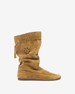 Isabel Marant Welky Boots - Metallic