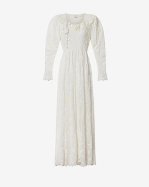 Isabel Marant Zoen Dress - White