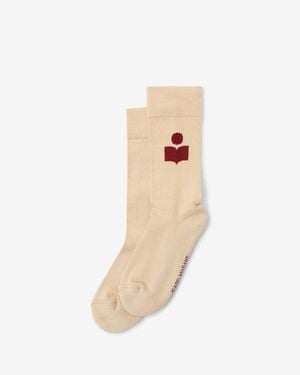Isabel Marant Siloki Socks - Natural