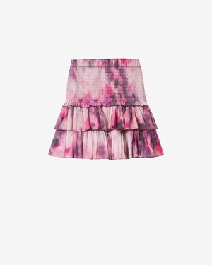 Isabel Marant Marant Etoile Naomi Organic Cotton Skirt - Pink