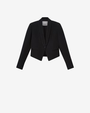 Isabel Marant Pialena Wool Jacket - Black