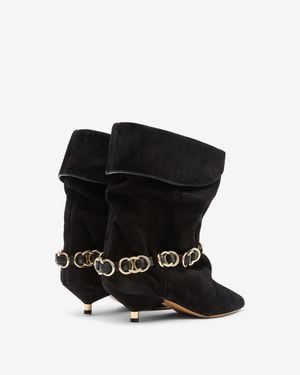 Isabel Marant Edrik Rings Boots - Black