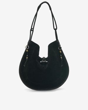 Isabel Marant Oskan Hobo Soft Bag - Black