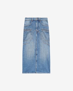 Isabel Marant Britt Skirt - Blue
