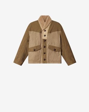 Isabel Marant Toswald Coat - Natural