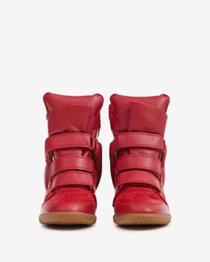 Isabel Marant Baskets Bekett Ring - Rouge