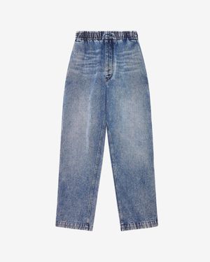 Isabel Marant Timeo Trousers - Blue