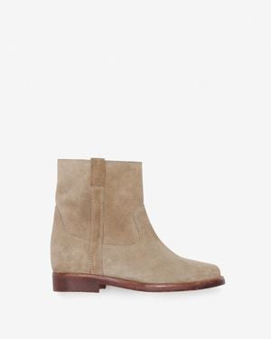 Isabel Marant Susee Low Boots - White