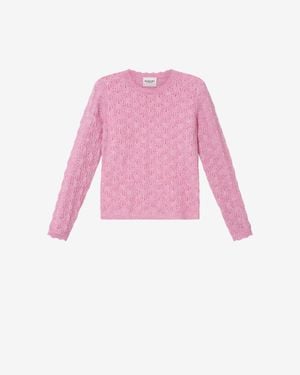 Isabel Marant Obeline Alpaca Sweater - Pink
