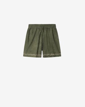 Isabel Marant Zilan Shorts - Green