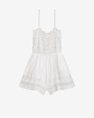 Isabel Marant Dylan Playsuit - White