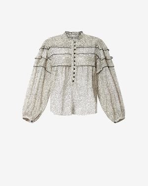 Isabel Marant Top Top Doane - White