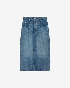 Isabel Marant Tilauria Skirt - Blue