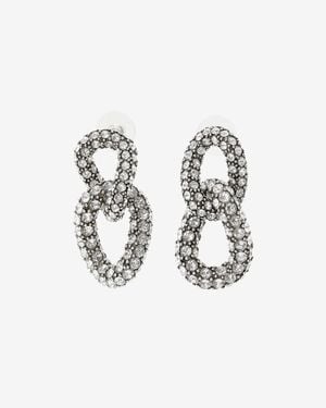 Isabel Marant Funky Ring Earrings - White