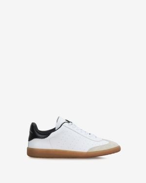 Isabel Marant Bryce Leather Trainers - White