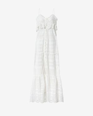 Isabel Marant Paule Dress - White