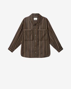 Isabel Marant Chelia Shirt - Brown
