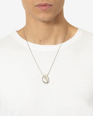 Isabel Marant Shiny Day Necklace - White