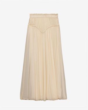 Isabel Marant Rolande Long Skirt - Natural