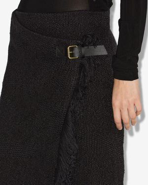 Isabel Marant Galla Skirt - Black