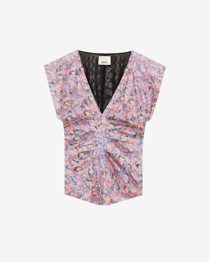 Isabel Marant Lonea Top - Pink