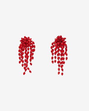 Isabel Marant Hanabi Earrings - Red