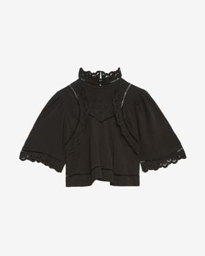 Isabel Marant Top Frany - Schwarz