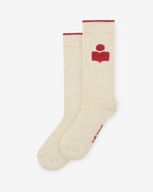 Isabel Marant Socks Duo - White