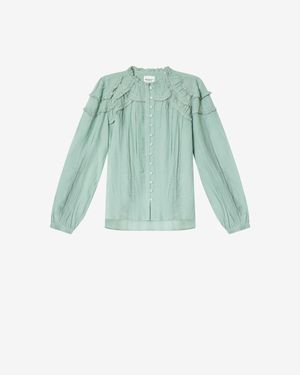 Isabel Marant Christa Blouse - Green