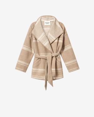 Isabel Marant Mantel Brea - Natur