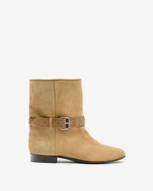 Isabel Marant Reena Ankle Boots - White