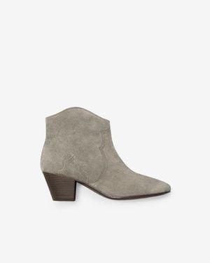 Isabel Marant Dicker Boots - White