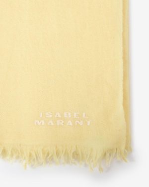 Isabel Marant Alette Scarf - Yellow