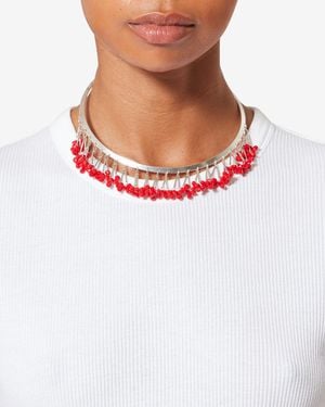 Isabel Marant Nora Necklace - Red