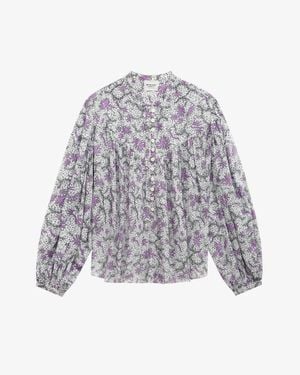 Isabel Marant Blusa Salika - Grigio