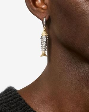 Isabel Marant River Earrings - Brown