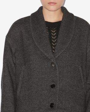 Isabel Marant Cappotto Lanna - Grigio